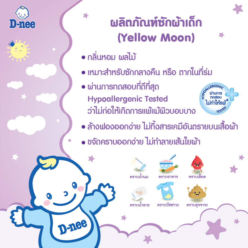 น้ำยาซักผ้าเด็ก ดีนี่ นิวบอร์น แกลลอน D-nee 5 ns 2