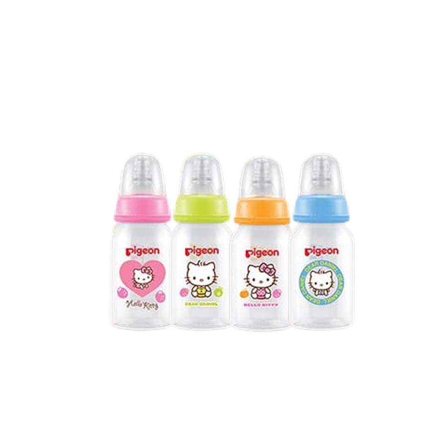 Pigeon ขวดนม RPP ลายคิตตี้ 4oz. แพ็ค 4 ขวด 3 5z