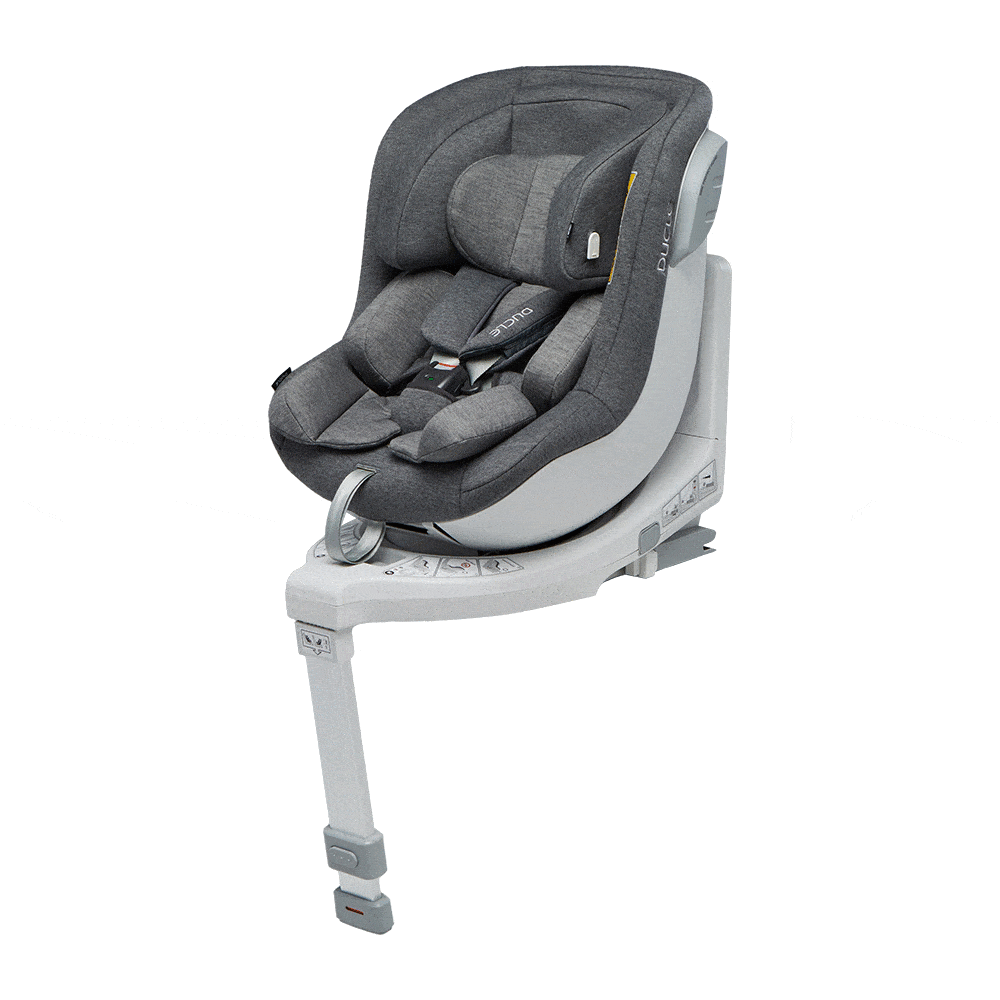 Prince&Princess คาร์ซีทเด็กแรกเกิด รุ่น Ducle Pinn 6 Pinn Iron Gray00