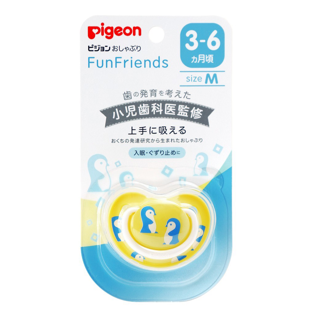 Pigeon จุกนมหลอก Fun Friends ไซส์ S/M/L 9 i8