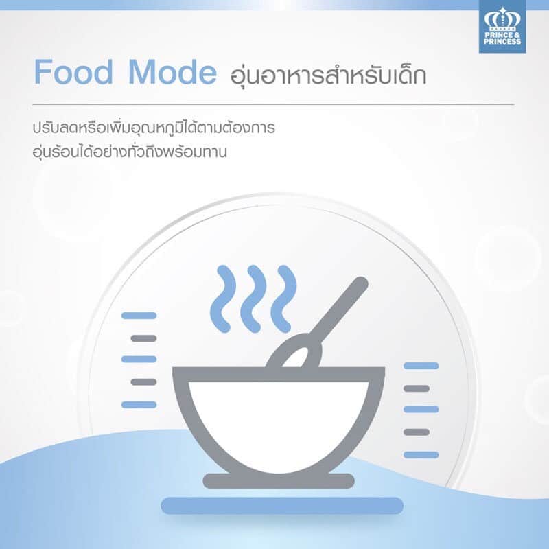 Prince & Princess เครื่องอุ่นนม 7 kq