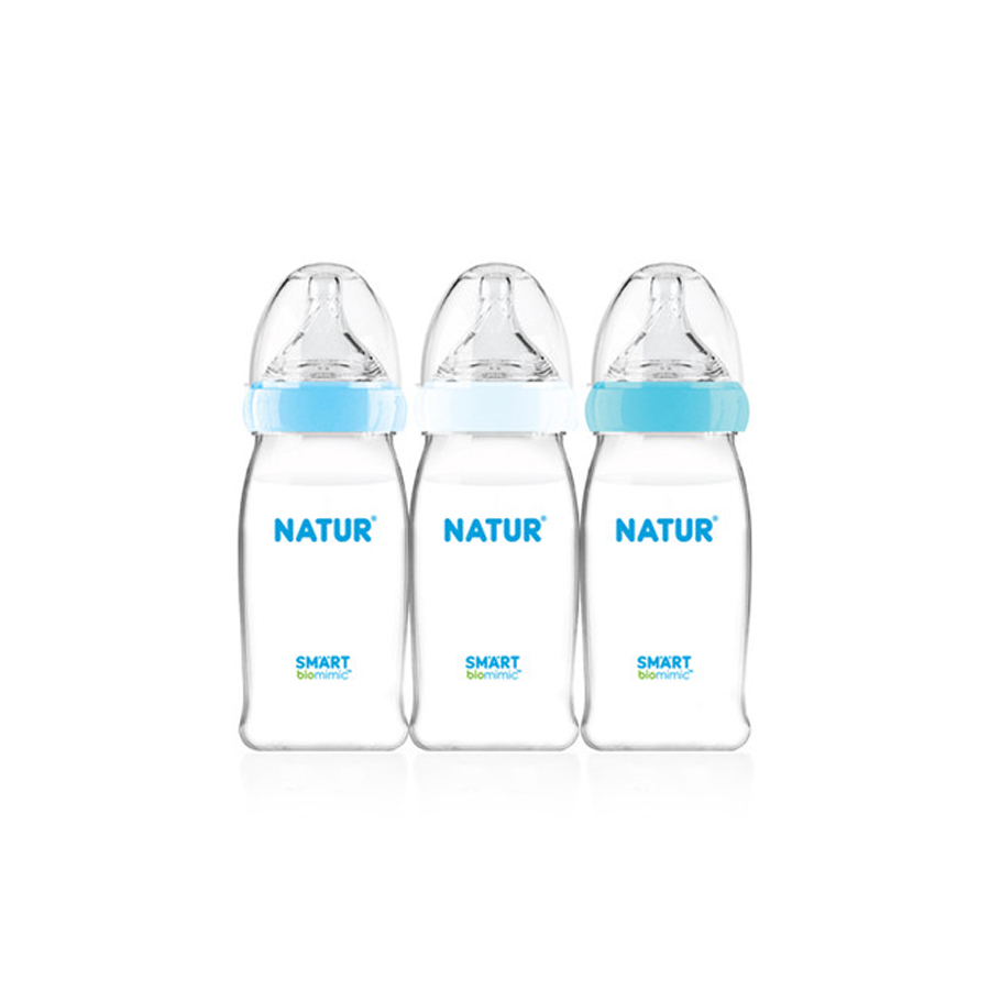 Natur ขวดนม Smart Biomimic PP 5oz./9oz. 8 sl
