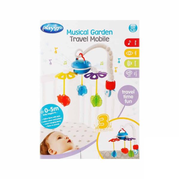 Playgro ของเล่นเสริมสร้างพัฒนาการลูกน้อย Musical Garden Mobile