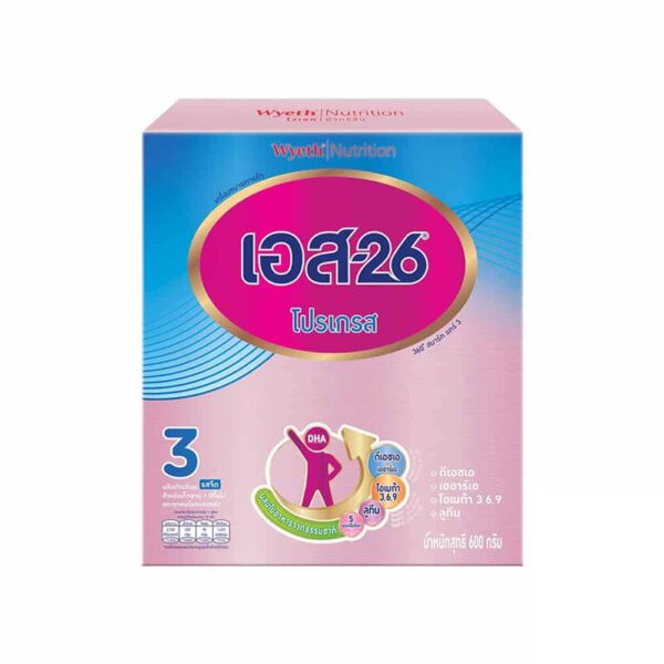 S-26 Progress 360 Smart Care สูตร 3 ขนาด 600 กรัม