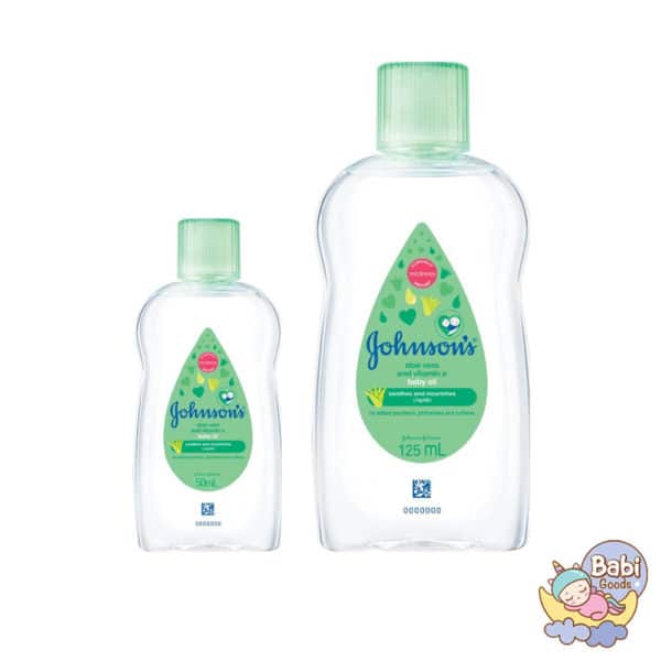 Johnson's จอห์นสัน เบบี้ออยล์ อโลเวรา แอนด์ วิตามินอี