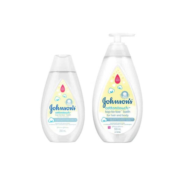 Johnson's จอห์นสัน คอตตอนทัช ท็อปทูโท บาธ