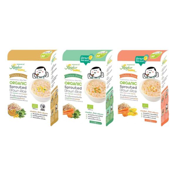 XONGDUR โจ๊กข้าวกล้องงอก 120ก.