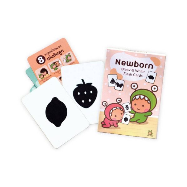 Little Monster Newborn Flashcards