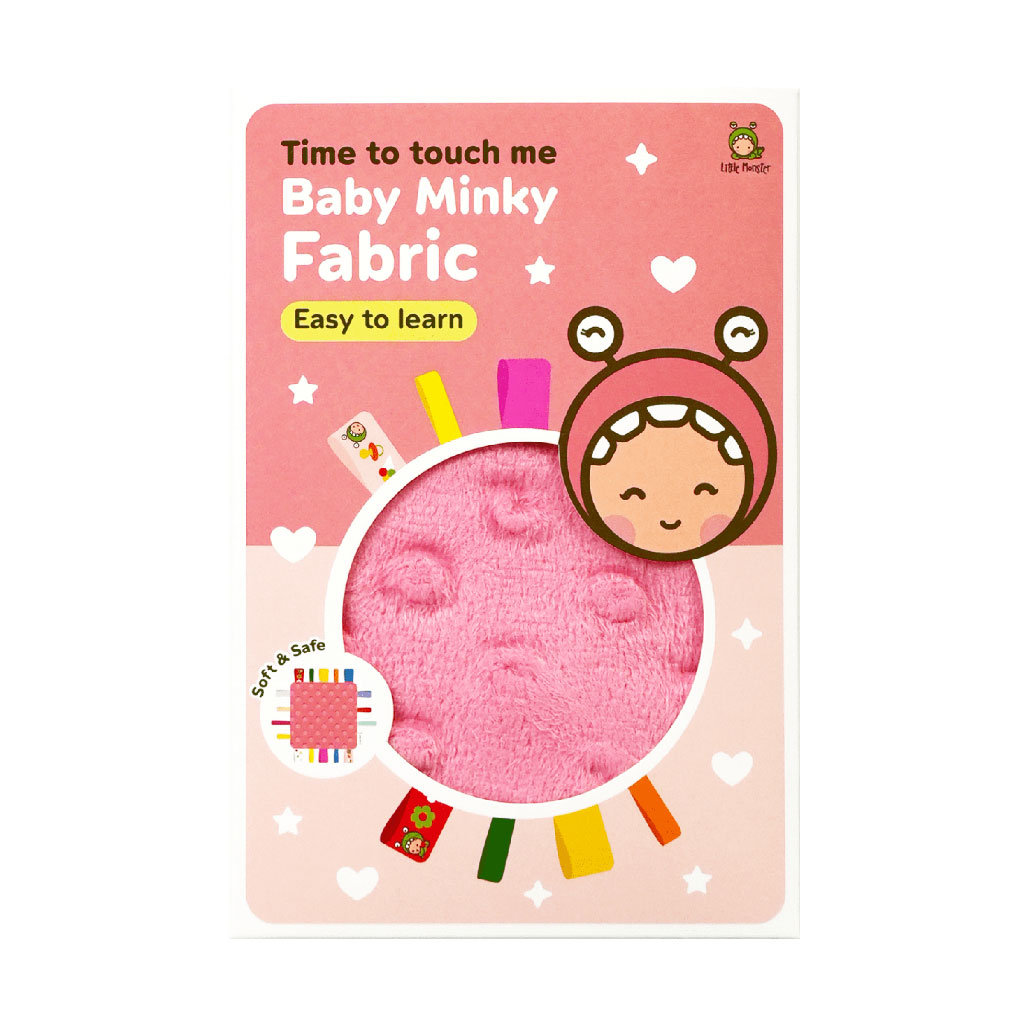 Little Monster Baby Minky Fabric 3 Little Monster Baby Minky Fabric - Image 3