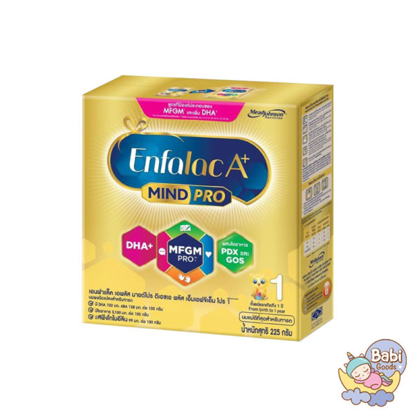 Enfalac A+ Mind Pro สูตร 1 225 กรัม