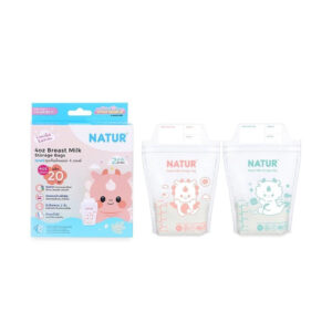 ถุงเก็บน้ำนมแม่ ขนาด 4oz. แพ็ค 20  Limited Dragon Natur