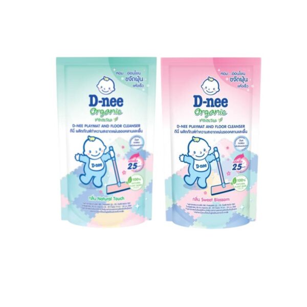 ผลิตภัณฑ์ทำความสะอาดพื้น และแผ่นรองคลาน 650 มล.  D-nee