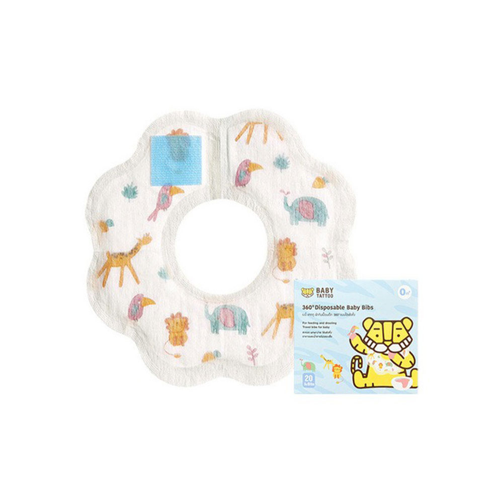 ผ้ากันเปื้อนเด็ก 360 องศา Baby Tattoo 1 ผ้ากันเปื้อนเด็ก 360 องศา Baby Tattoo
