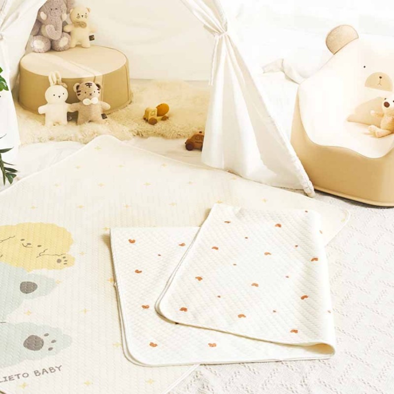 ผ้ารองที่นอน ลายหมีน้อย ไซส์ M Lieto 2 imgi 12 lieto organic bamboo 100 little bear