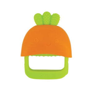 ยางกัดแบบคล้องมือ แครอท Handy Dandy Teething Mitt Carrot Infantino