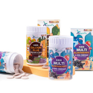 วิตามินแคลเซียม โปรตีน Calcium Plus Protein & DHA Klarin's Kids