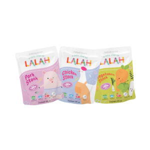 น้ำสต๊อกเด็กพร้อมทาน สำหรับเด็ก 6M+  LALAH