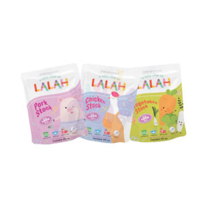 น้ำสต๊อกเด็กพร้อมทาน สำหรับเด็ก 6M+ LALAH