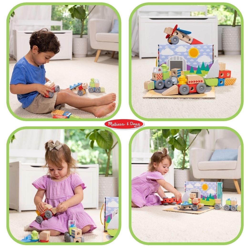 บล๊อกไม้ตัวต่อ Melissa & Doug Blockables 14 imgi 65 50277 USE collage 6 jpg 2