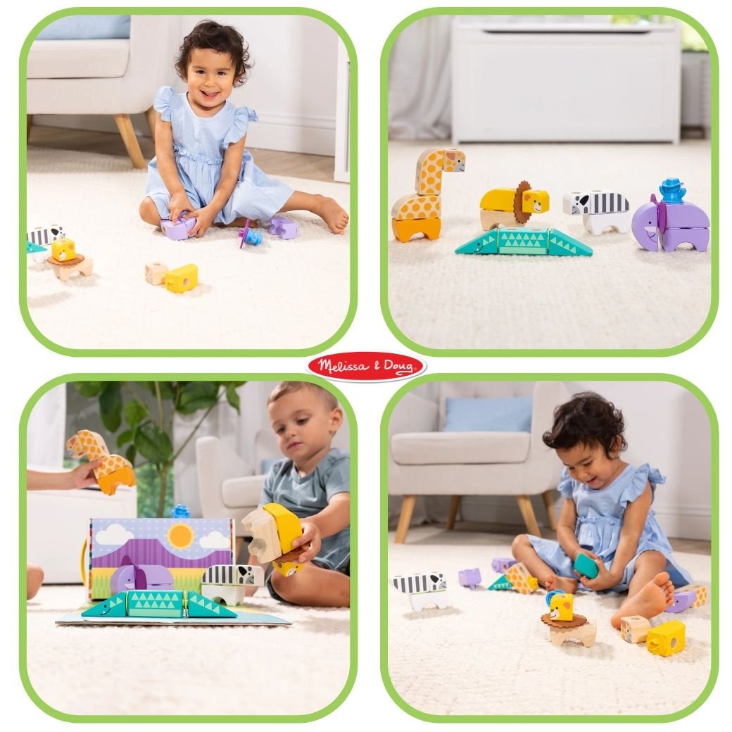 บล๊อกไม้ตัวต่อ Melissa & Doug Blockables 3 imgi 73 50171 collage6 jpg 1