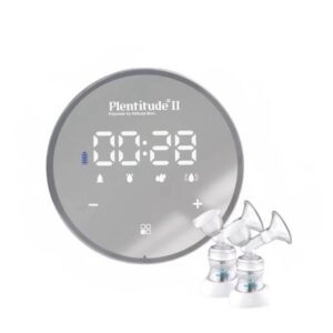 เครื่องปั๊มนม รุ่น II แบบมีสาย ปั๊มคู่ ระบบ 1 มอเตอร์ รับประกัน 1 ปี Plentitude