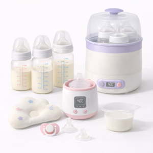 ขวดนมและจุกนม